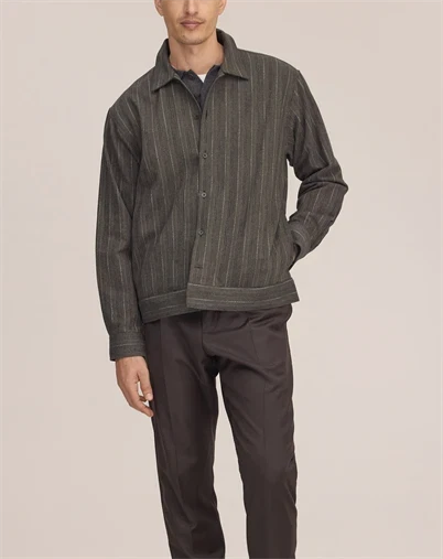 NN. 07 - Reed 50091 Blazer Jakke - Shadow Moss